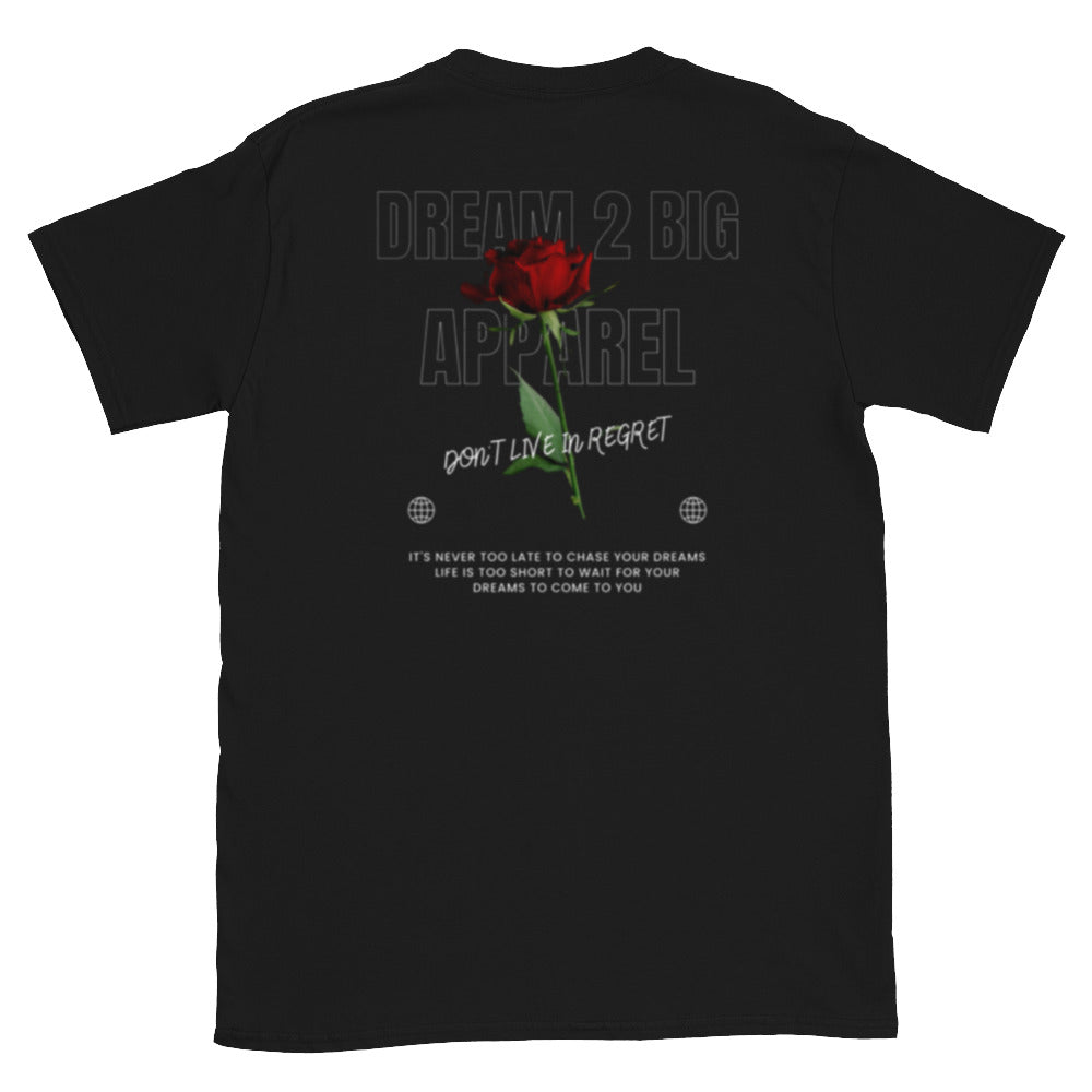 Short-Sleeve Unisex Rose D2B T-Shirt *DO NOT MACHINE DRY*